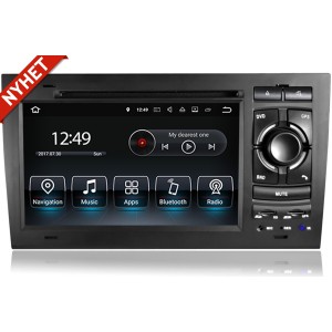 AUDI A4 S4 RS4  Android Bil Multimedia Bilstereo bluetooth navigation 2002 till 2008